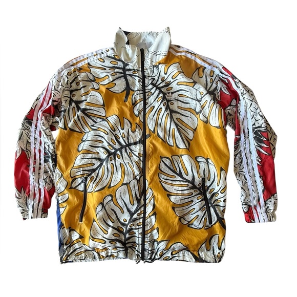 adidas Originals Jackets & Blazers - adidas Originals X The FARM full Zip Jacket, Women’s Medium Brazil